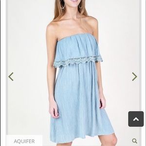 Altar’d State dance in time strapless dress m